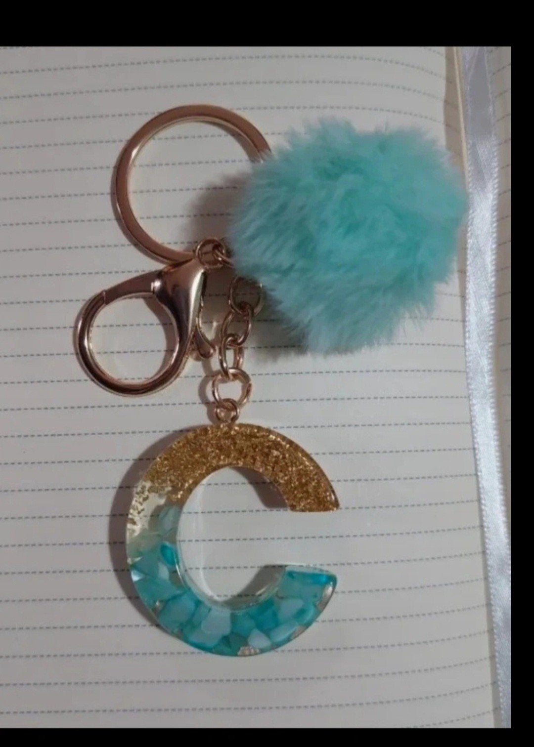 Sleutelhanger diverse letters, Ophalen