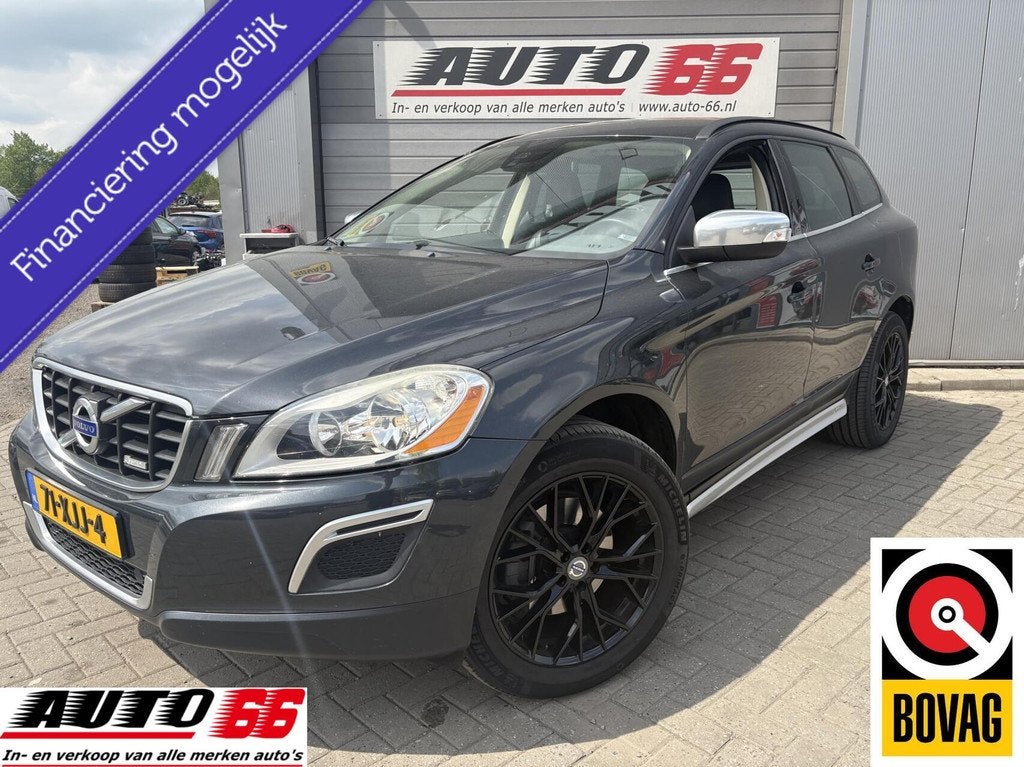 Volvo XC60 2.0 T5 R-Design, Auto's, Euro 5, Zwart, 4 cilinders, Bedrijf