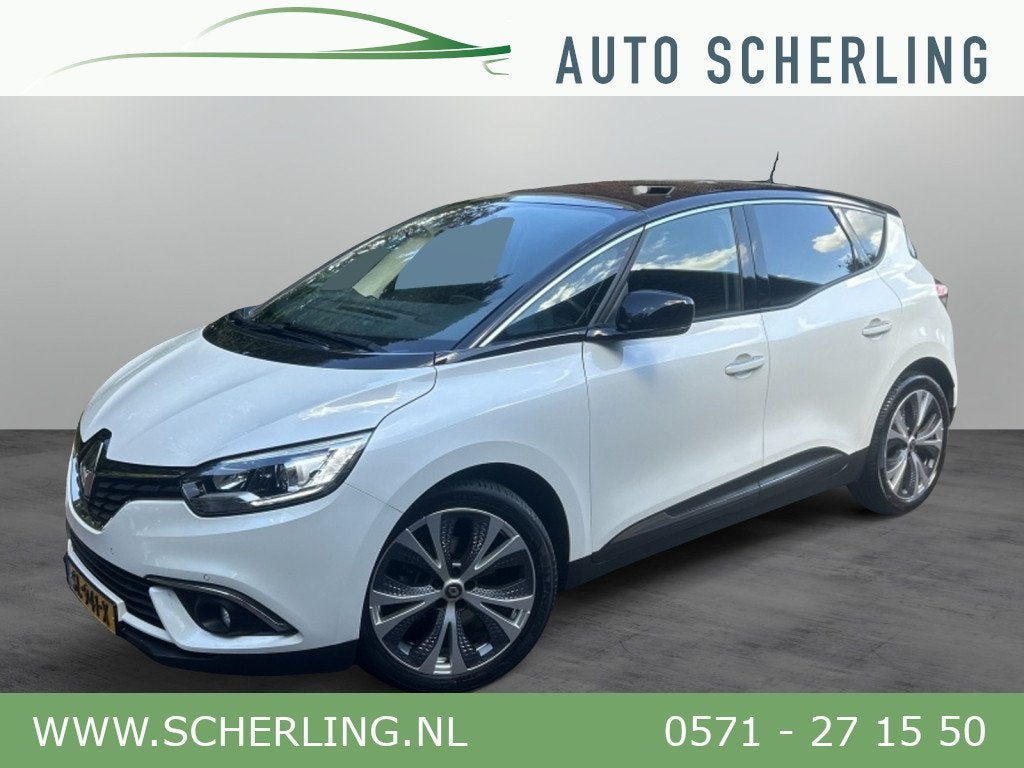 Renault Scénic 1.3 TCe 140pk Intens Navi, 20” LMV, 1e Eig, Auto's, Euro 6, 4 cilinders, Leder en Stof, Wit