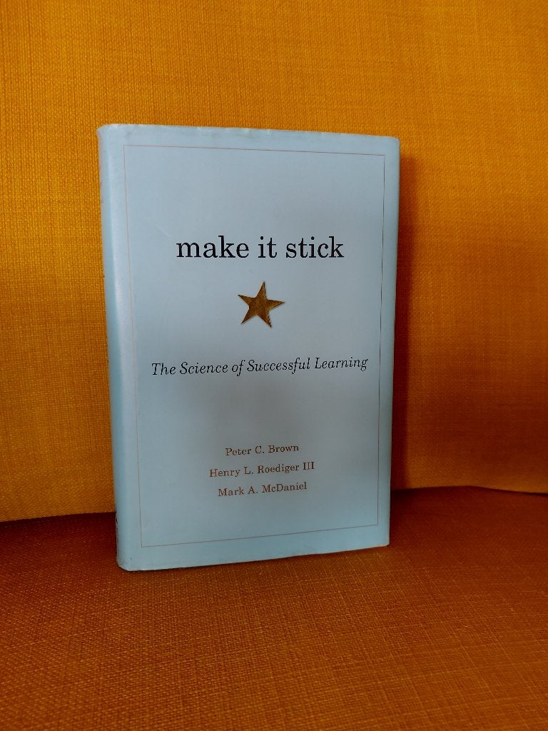 Make it stick - Peter Brown., Ophalen of Verzenden, Alpha, Zo goed als nieuw, Niet van toepassing