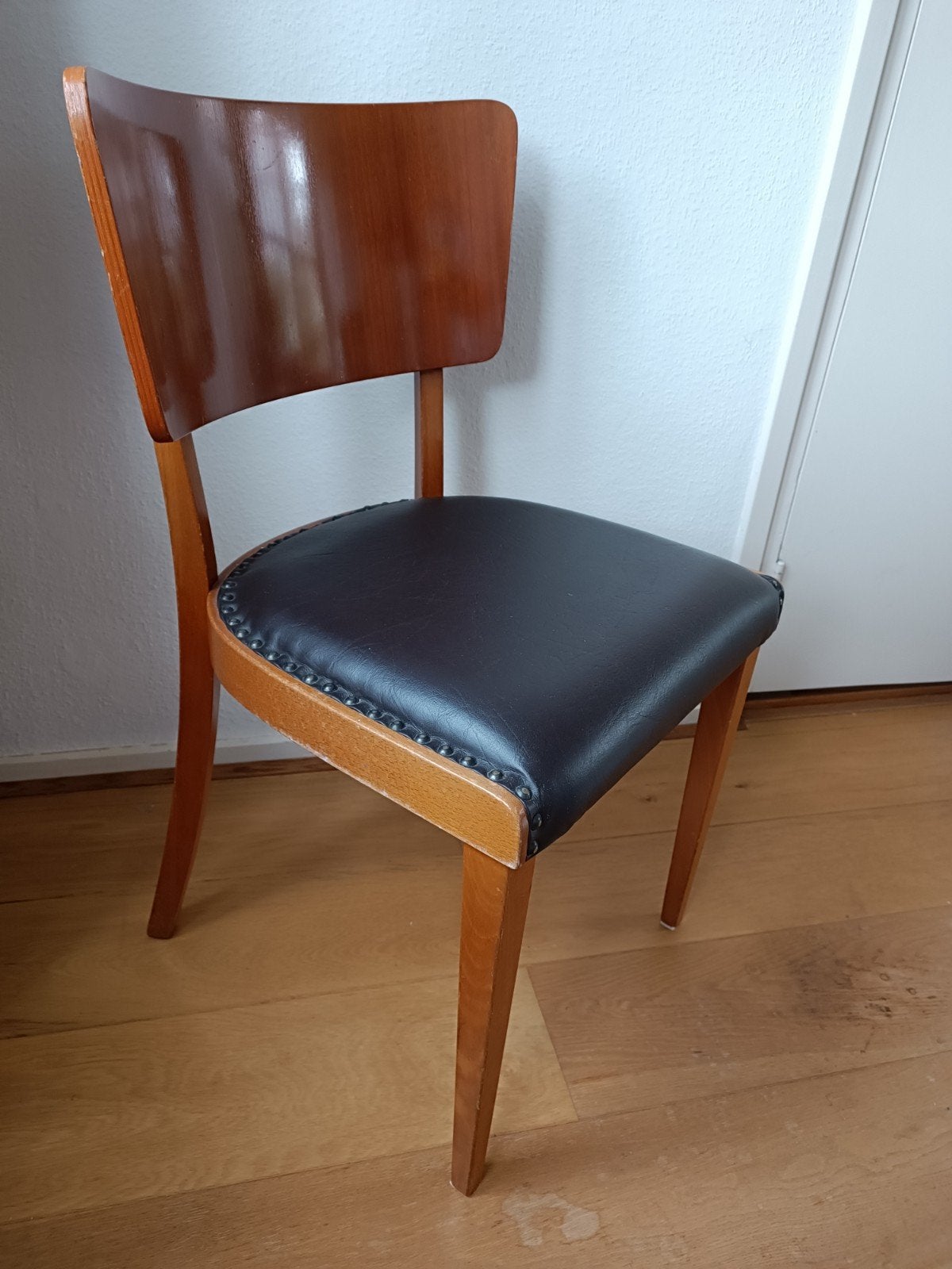 Enkele stoel, Ophalen, Gebruikt, Bruin, Eén
