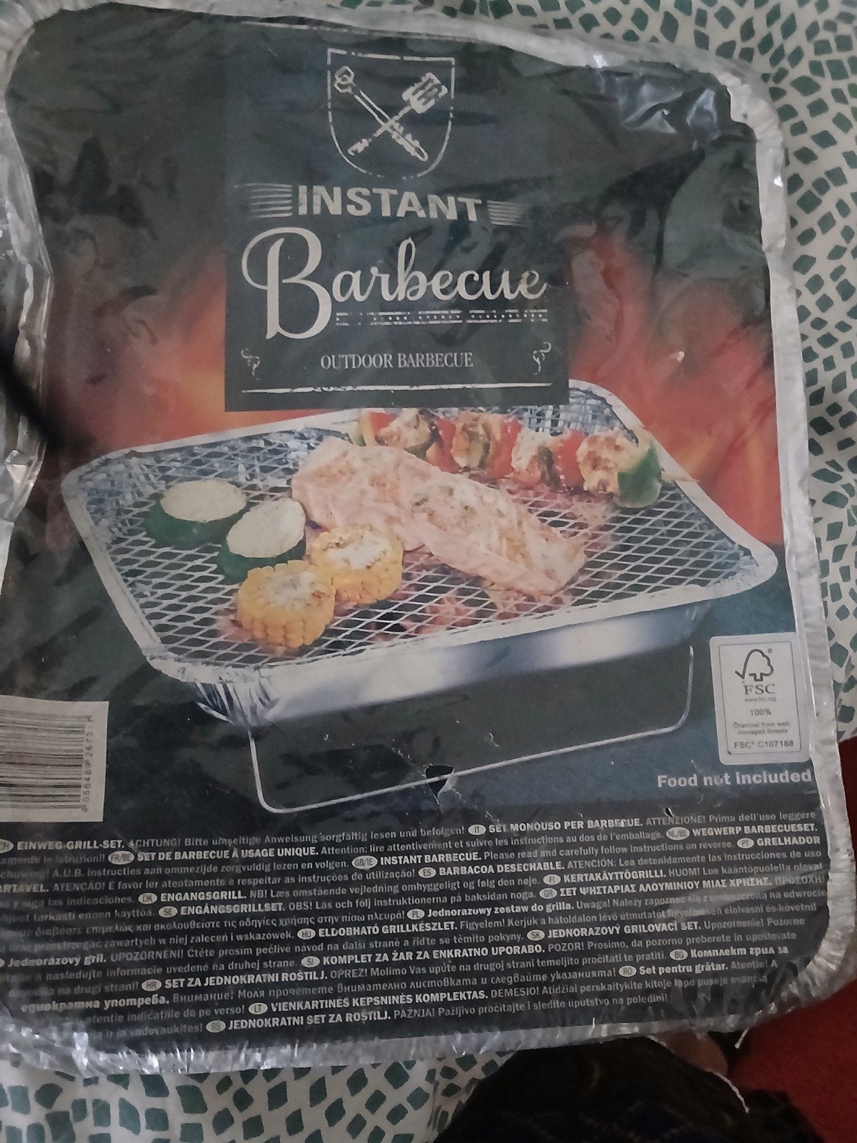 Barbecue kanten en klaar niet meer opruimen, Ophalen