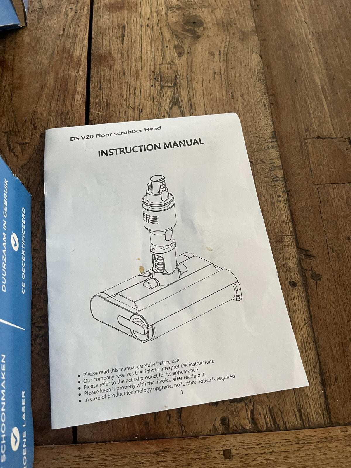 Luxuriq Dweil- en stofzuigborstel voor Dyson V7-V15, Witgoed en Apparatuur, Combi-reiniger, Overige merken, Nieuw, Dweilfunctie