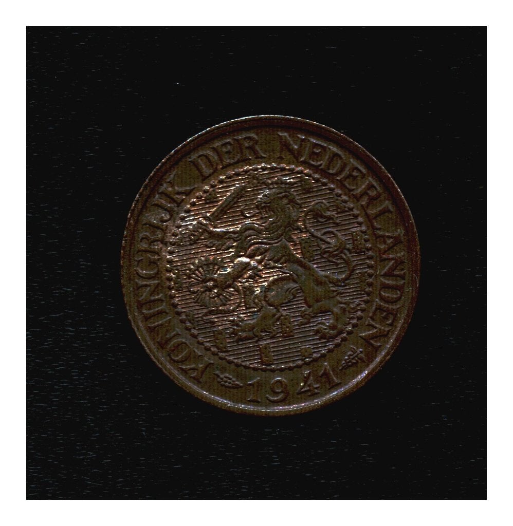 2,5 cent Nederland 1941 (M 127), Ophalen of Verzenden, Koningin Wilhelmina, Overige waardes, Losse munt