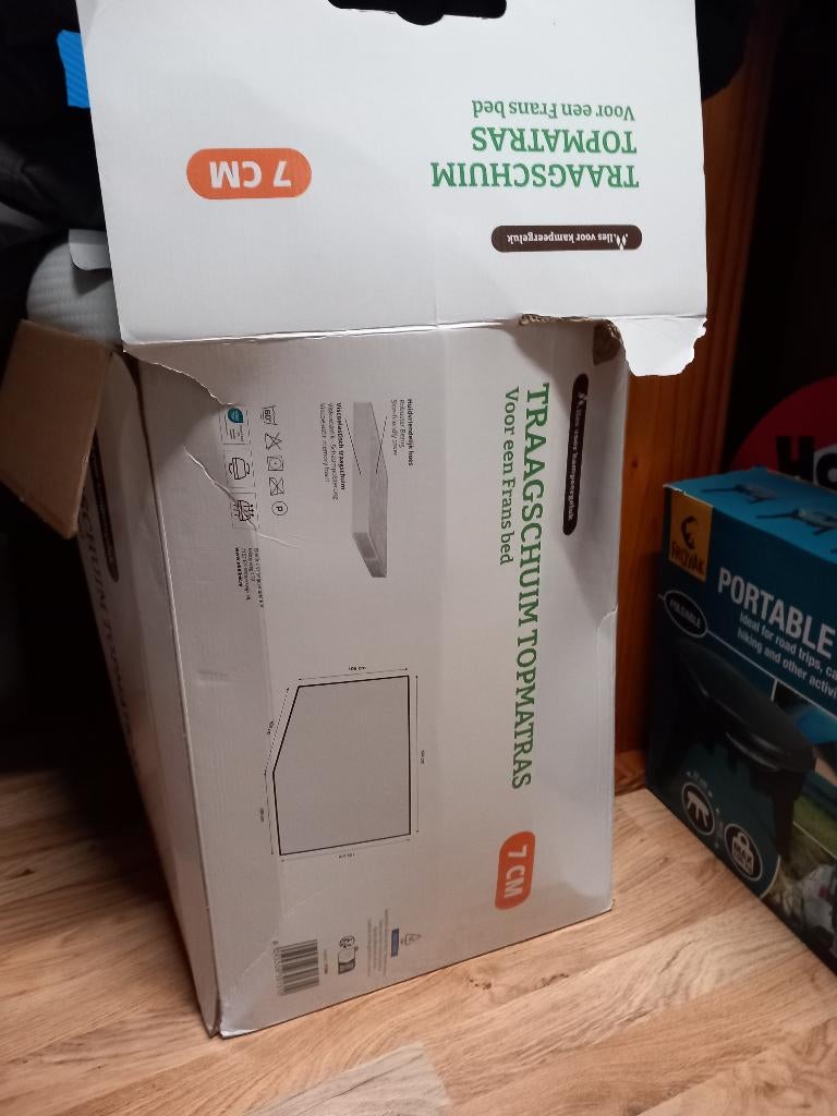 Traagschuim topmatras, Ophalen of Verzenden, Zo goed als nieuw