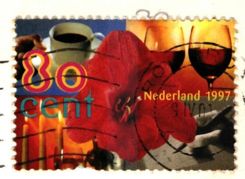 988438 Locatie Onbekend 80+ Molen _Gelopen met mooie zegel, Verzamelen, Ophalen of Verzenden, 1980 tot heden, Gelopen, Zuid-Holland