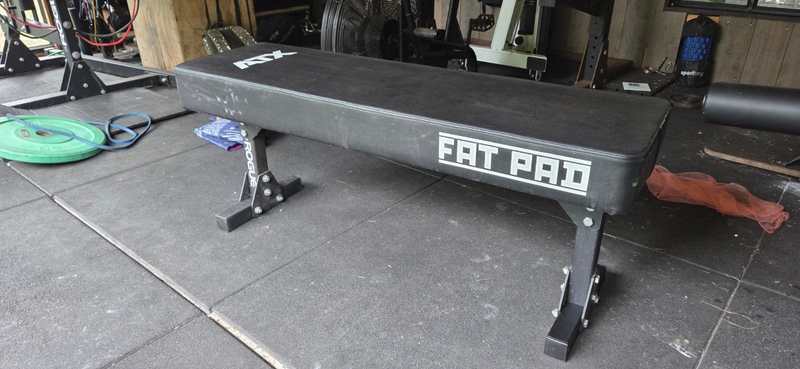 Rogue Bolt Together Bench met ATX Fatpad, Sport en Fitness, Ophalen of Verzenden, Fitnessbank