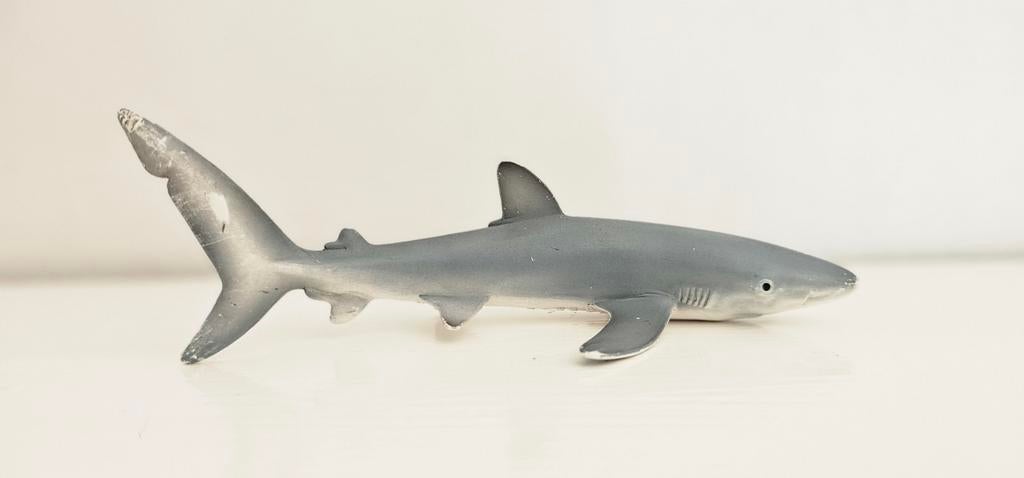 Schleich - Blauwe haai (retired) #16096, Ophalen of Verzenden, Zo goed als nieuw, Paard, Beeldje of Figuurtje