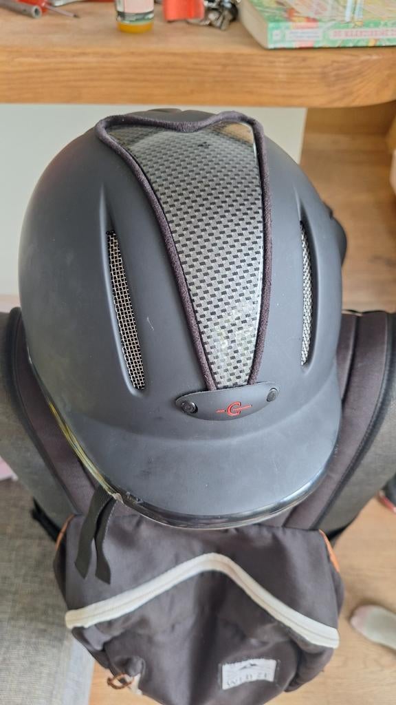 Covalliero paarden helm paardencap xs/junior, Dieren en Toebehoren, Ophalen, Zo goed als nieuw, Dressuur, Cap