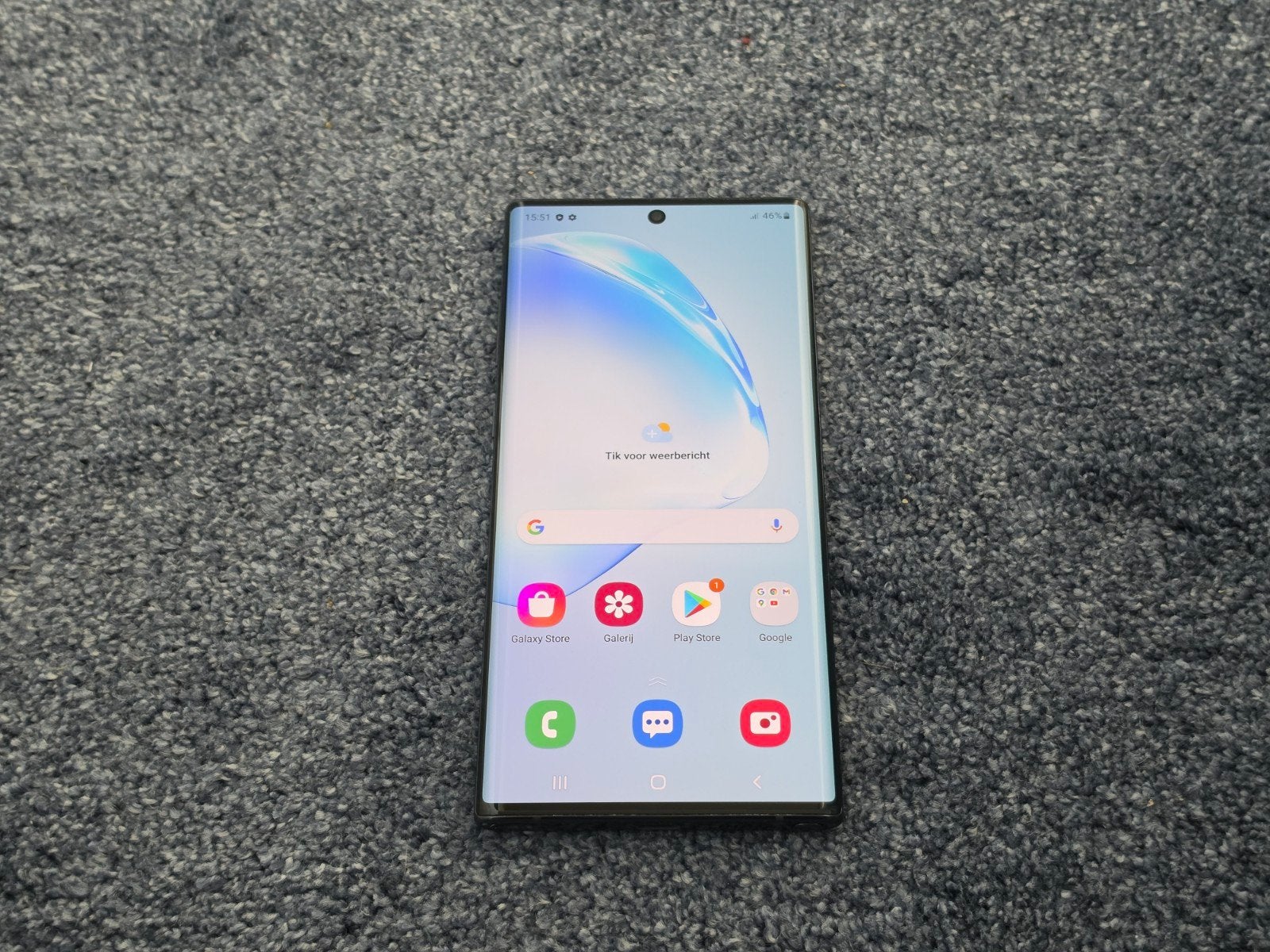 Samsung Galaxy Note 10+ (256GB), Telecommunicatie, Gebruikt, Zwart, Touchscreen, Ophalen of Verzenden
