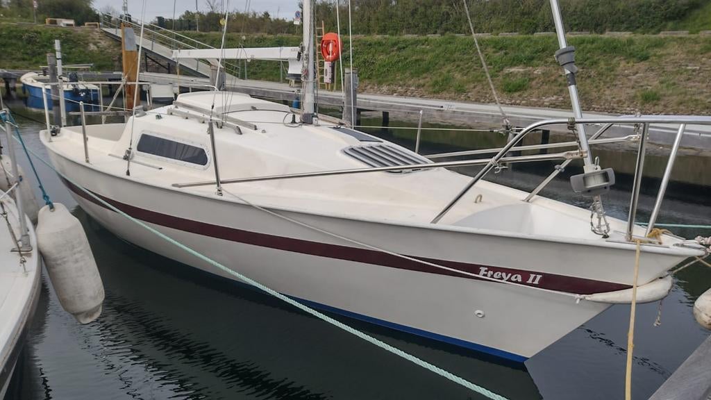 Zeilboot Jaguar 21CR, Watersport en Boten, Ophalen, Gebruikt, Polyester, Overige brandstoffen