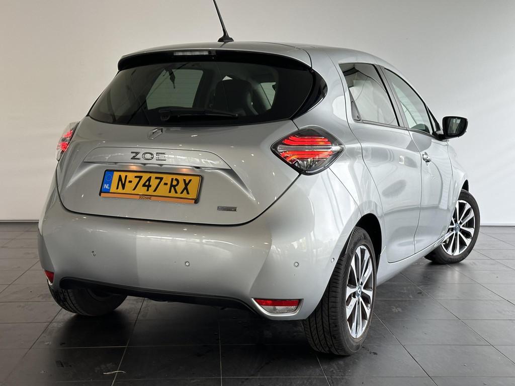 Renault ZOE R135 Intens 52 kWh BATTERIJHUUR | ACHTERUITRIJCA, Auto's, Renault, Gebruikt, Huisgarantie, Met garantie (alle), 180 min