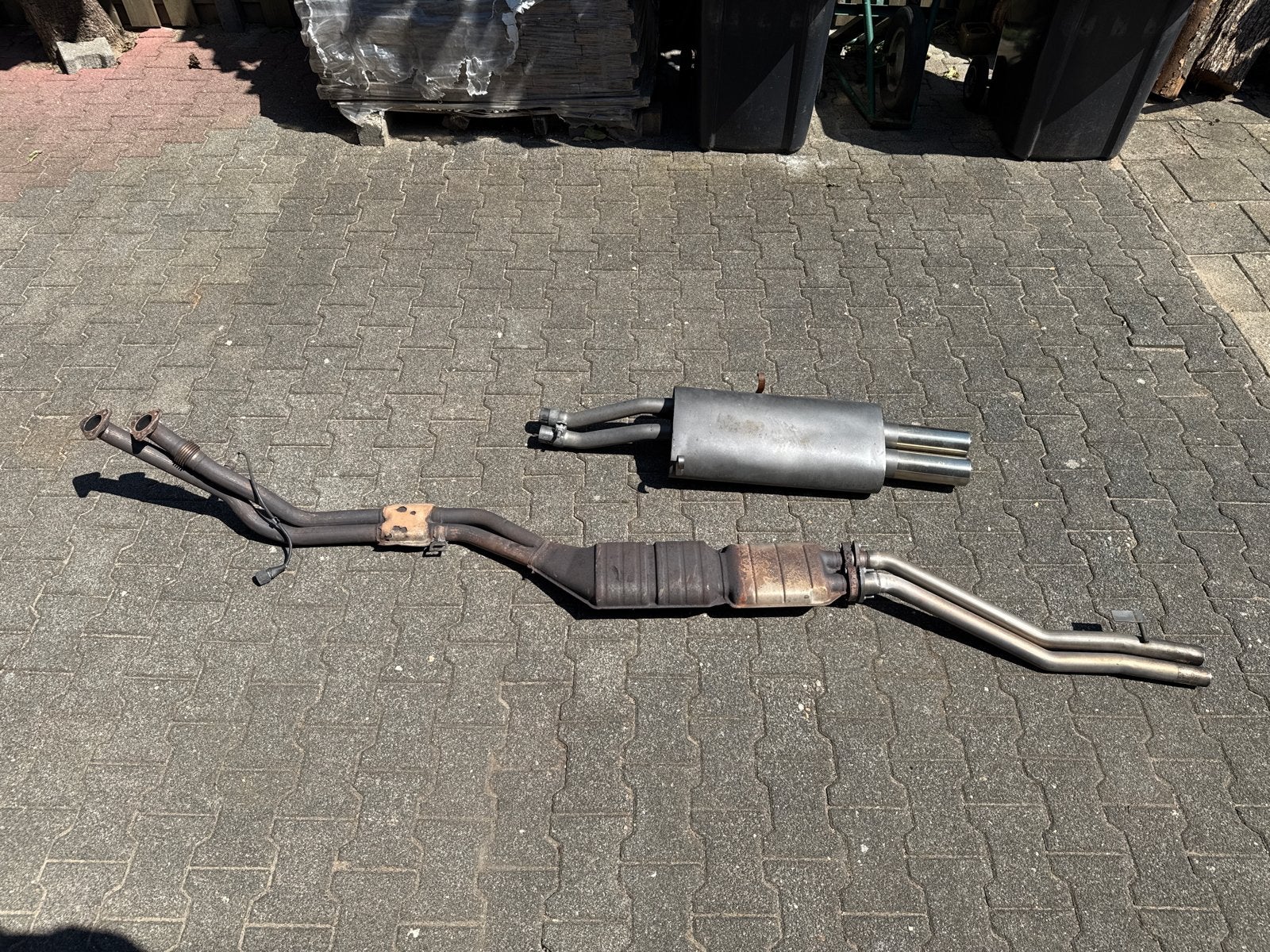 BMW E30 320i Uitlaat - Gebruikt, prima conditie, Ophalen, Gebruikt, BMW
