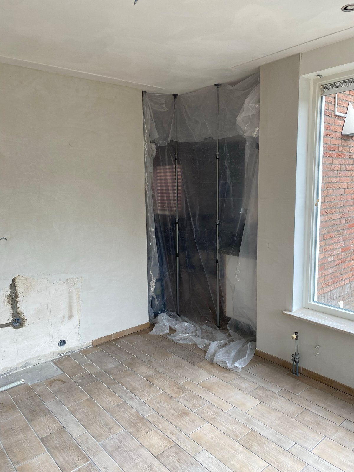 Vevor Stofscherm / Stofwand voor Bouw en Renovatie, Ophalen, Zo goed als nieuw, Overige typen, 2 tot 5 meter