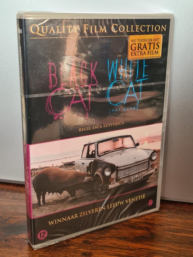 Black Cat White Cat DVD - Quality Film Collection NLO, Cd's en Dvd's, Vanaf 12 jaar, Ophalen of Verzenden, Nieuw in verpakking