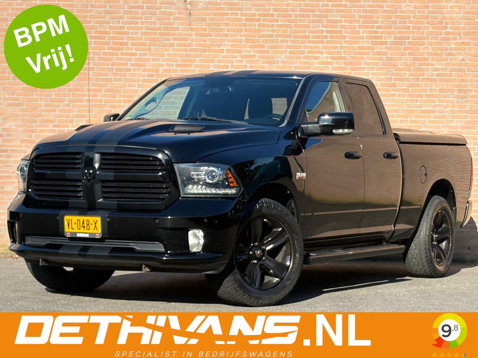 Dodge Ram 1500 5.7 V8 Quad Cab 6'4 (bj 2015), Auto's, Dodge, Bedrijf, Te koop, RAM 1500, ABS, Achteruitrijcamera, Airbags, Airconditioning