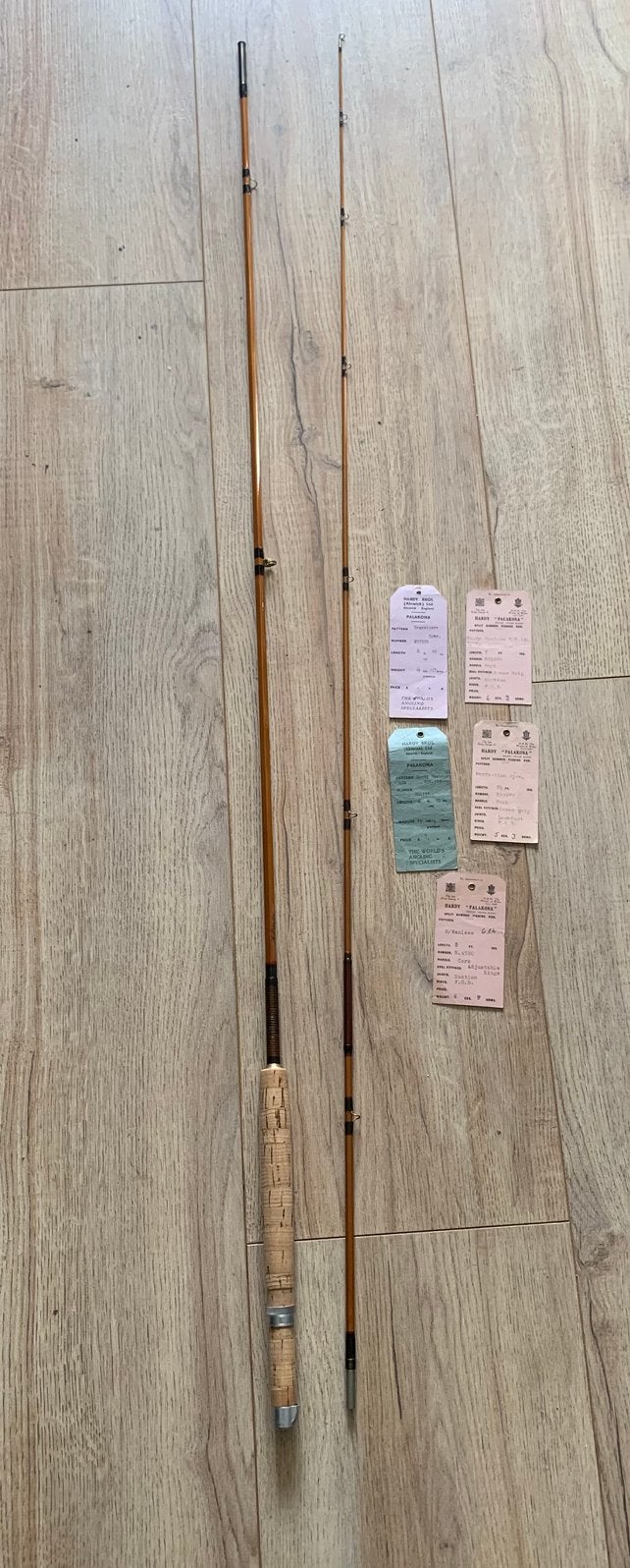Hengelsport splitcane hardy phantom palakona vliegenhengel, Ophalen, Zo goed als nieuw, Werphengel