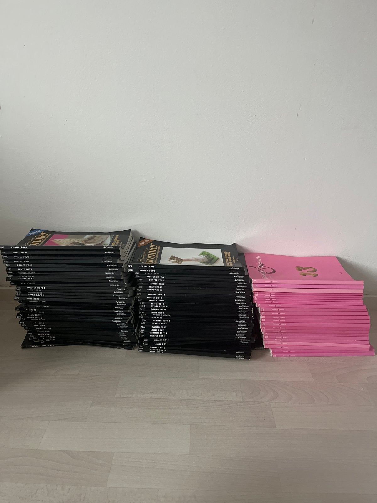 Culinaire Saisonier & Patisserie & Desserts magazines, Ophalen, Zo goed als nieuw, Overige typen