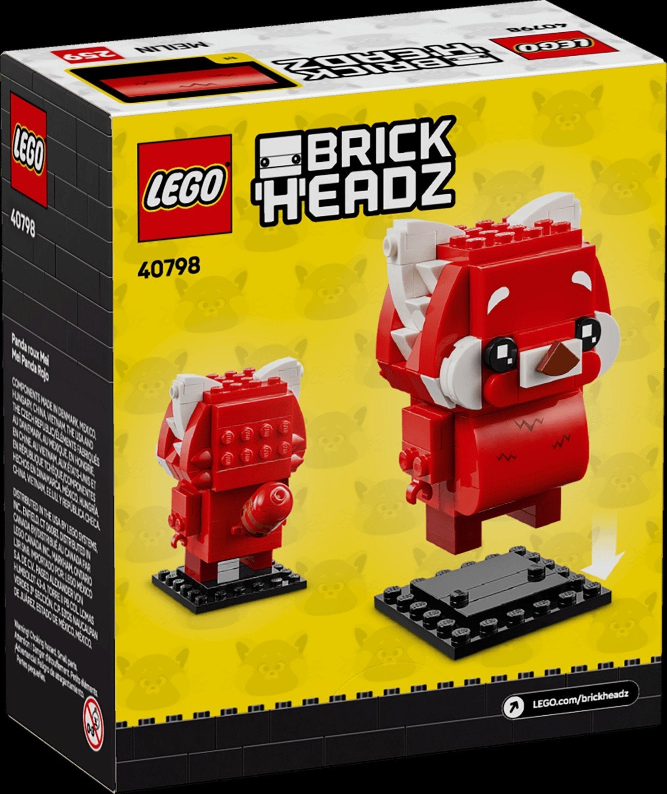 LEGO BrickHeadz 40798 Meilin Panda Roux - Nieuw in doos, BrickHeadz, Lego, Nieuw, Ophalen of Verzenden