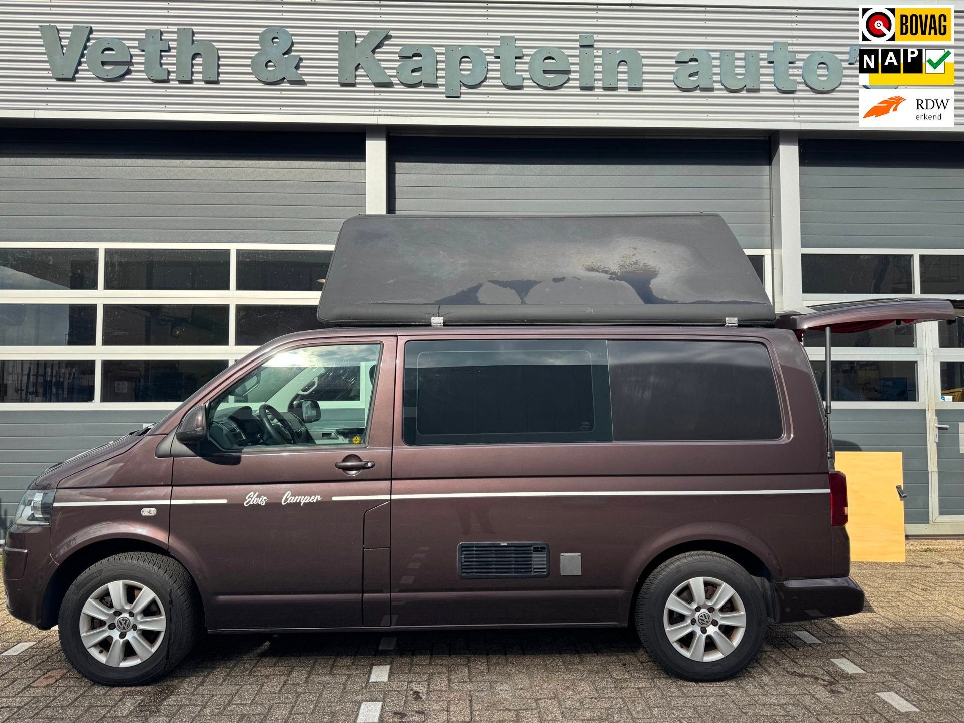 Volkswagen Campeerwagen 2.0 TDI L1H2 - inclusief kleptent, Buscamper of Camperbus, Volkswagen, Tot en met 2, Bedrijf