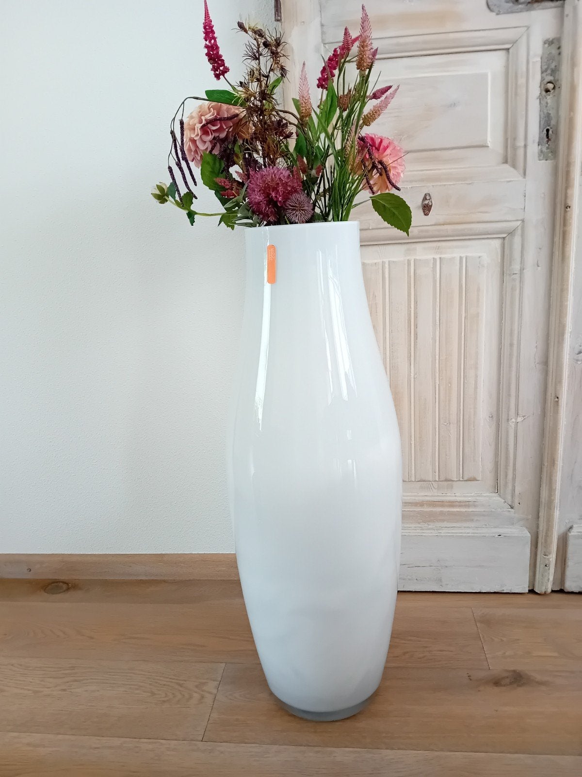Grote decoratieve vaas/vazen, Huis en Inrichting, Woonaccessoires | Vazen, Ophalen, Overige kleuren, Nieuw, Glas