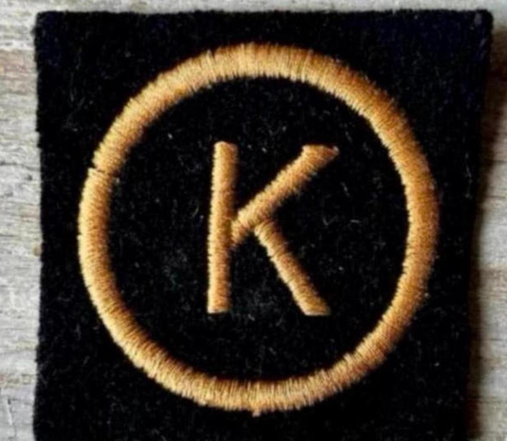 Marine Embleem  KOK, Ophalen of Verzenden, Marine, Nederland, Embleem of Badge