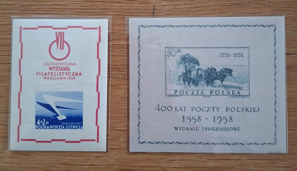 Polen Mi. 1004 zf en Blok 22 postfris, Verzenden, Polen