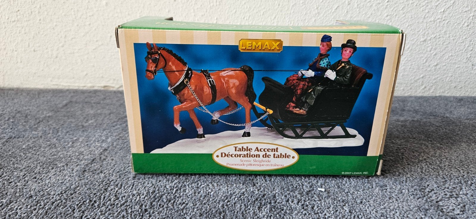 lemax paard met slee, Diversen, Ophalen of Verzenden, Zo goed als nieuw