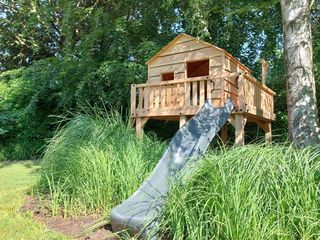 BOOMHUT XL speeltoren speelhuis klimtoren speeltoestel, Ophalen, Nieuw, Schommel, Aanbouwonderdeel