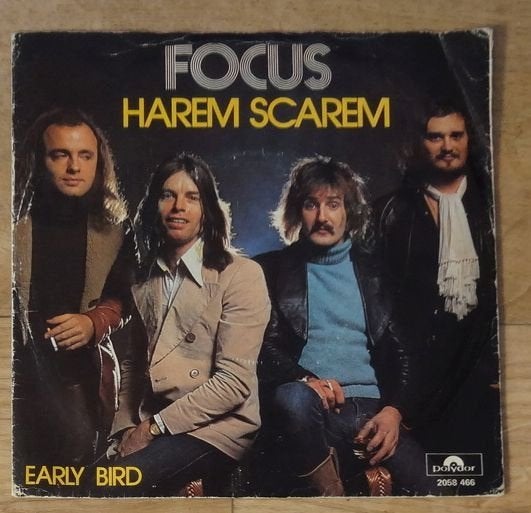 45 toeren single FOCUS harem scarem, Cd's en Dvd's, Gebruikt, 7 inch, Ophalen of Verzenden, Pop