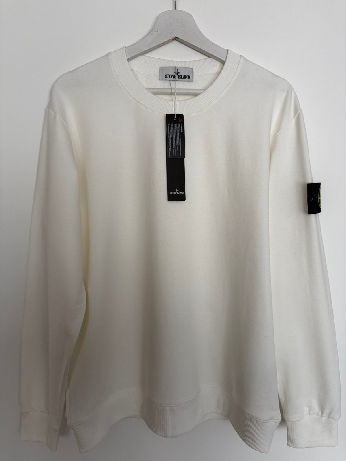 Stone Island Trui Wit, Verzenden, Nieuw, Maat 48/50 (M), Wit