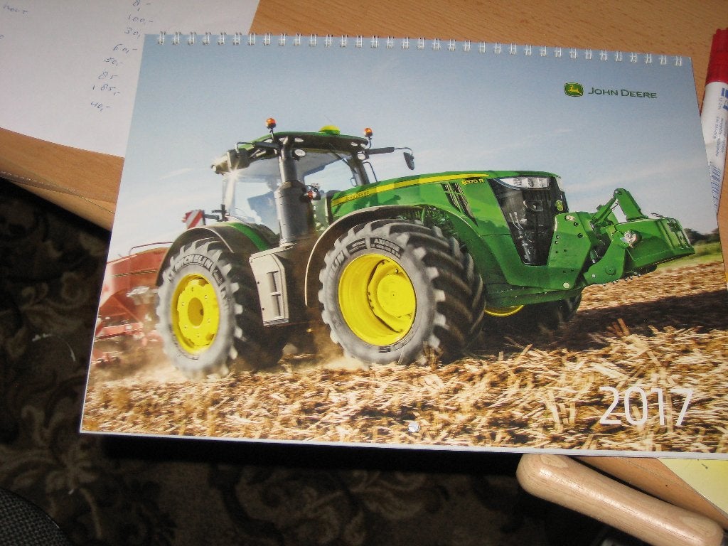 John Deere kalender, Ophalen of Verzenden, Zo goed als nieuw, Overige typen