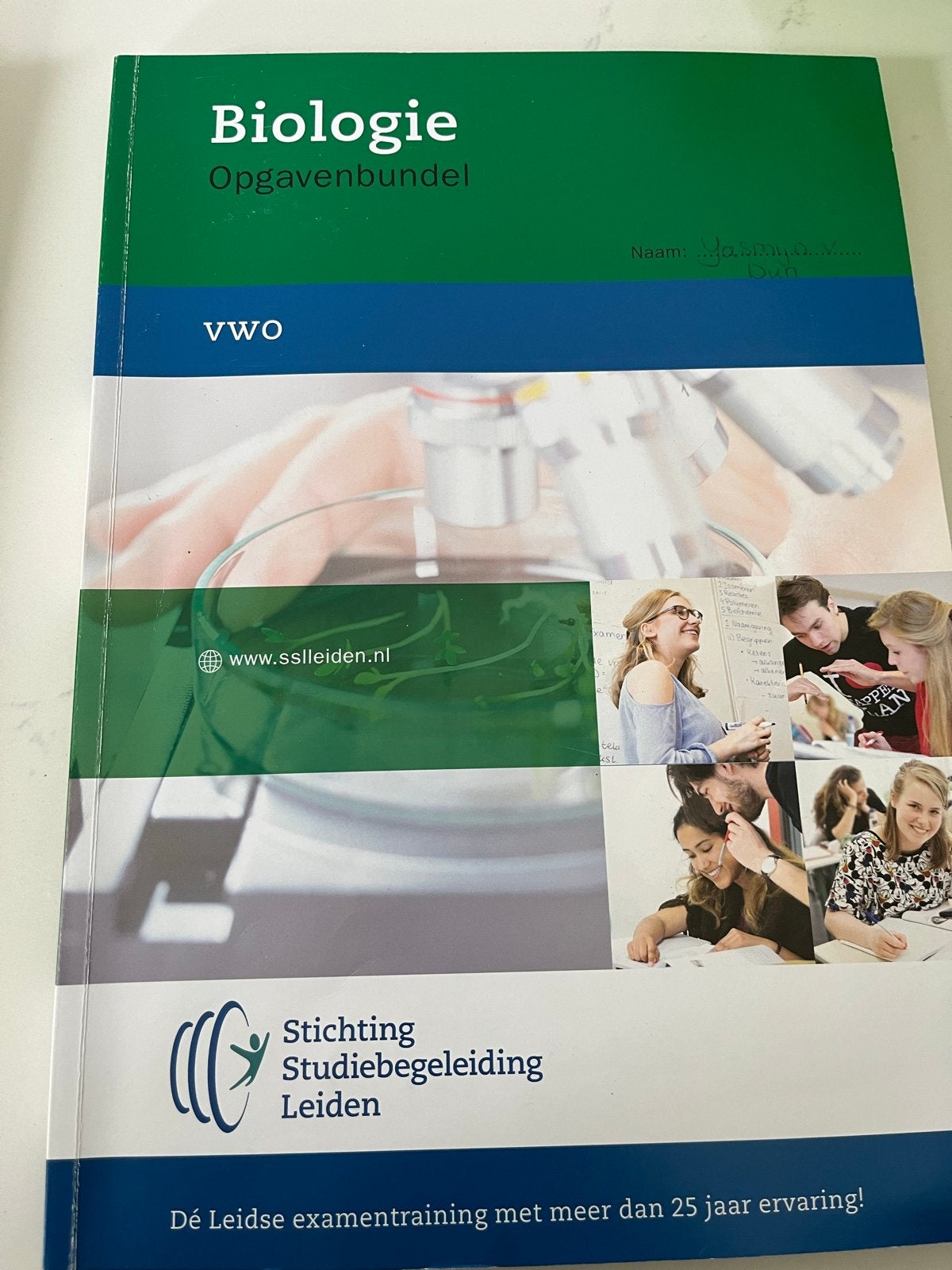 Biologie Opgavenbundel VWO Stichting Studiebegeleiding Leide, Boeken, Ophalen, Beta, Zo goed als nieuw, Overige niveaus