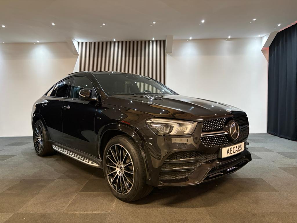 Mercedes-Benz GLE Coupé 350 de 4M, Auto's, 4 cilinders, Zwart, Bedrijf, GLE Coupé