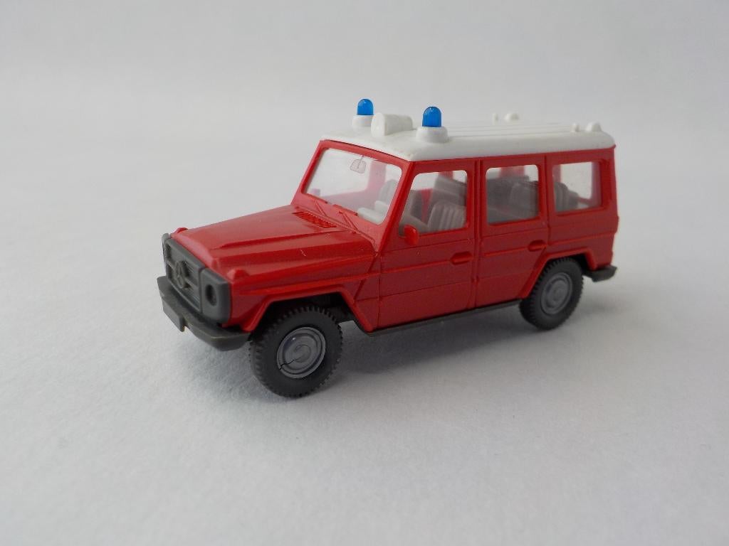 Wiking, 609 01 Mercedes-Benz VRW Feuerwehr Brandweer, Ophalen of Verzenden, Zo goed als nieuw, Overige typen, Wiking
