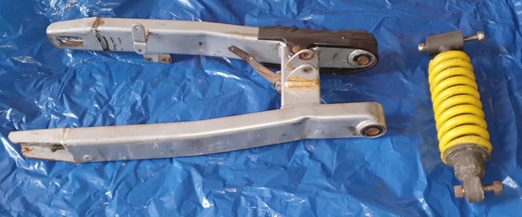 Motorhispania RYZ achterbrug en veer, Ophalen of Verzenden, Gebruikt, Frame