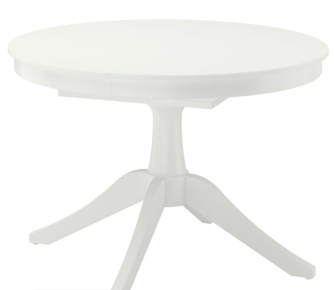Uitschuifbare eettafel, Huis en Inrichting, Tafels | Eettafels, Gebruikt, 100 tot 150 cm, 100 tot 150 cm, Vier personen, Ovaal