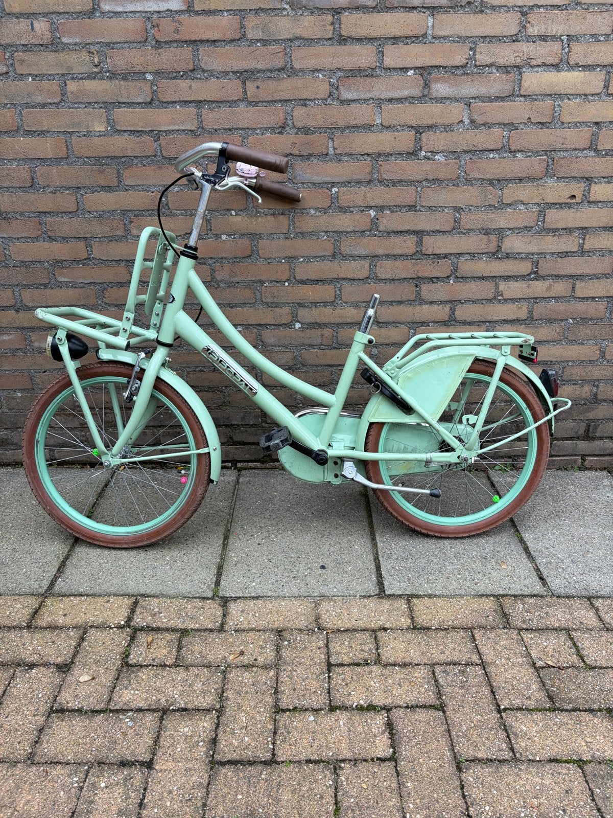 T.E.A.B. Popal Daily Dutch Basic fiets - Mintgroen, Fietsen en Brommers, Ophalen, Gebruikt, 20 inch