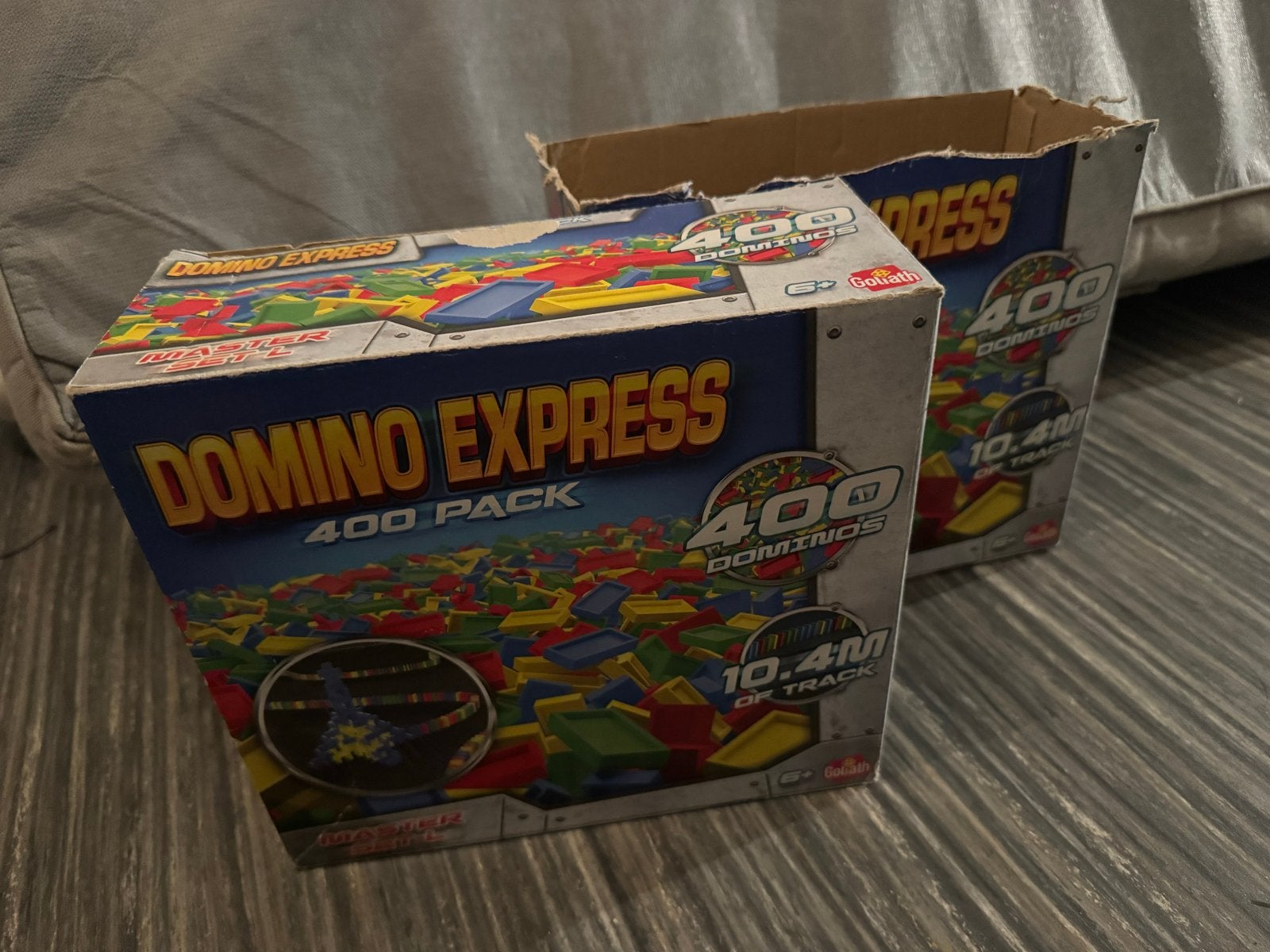 Domino Express Master Set 800 Stuks - Goliath, Kinderen en Baby's, Speelgoed | Overig, Ophalen of Verzenden, Zo goed als nieuw