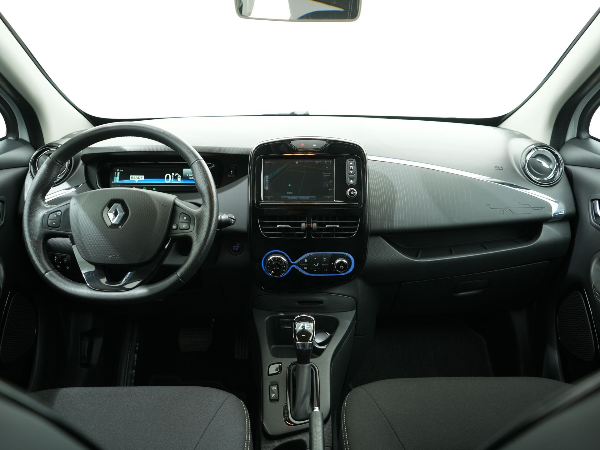 Renault ZOE R90 INTENS 41 KWH KOOPACCU | Navi | Clima | Came, Auto's, Renault, Dealer onderhouden, Stof, Gebruikt, Zwart