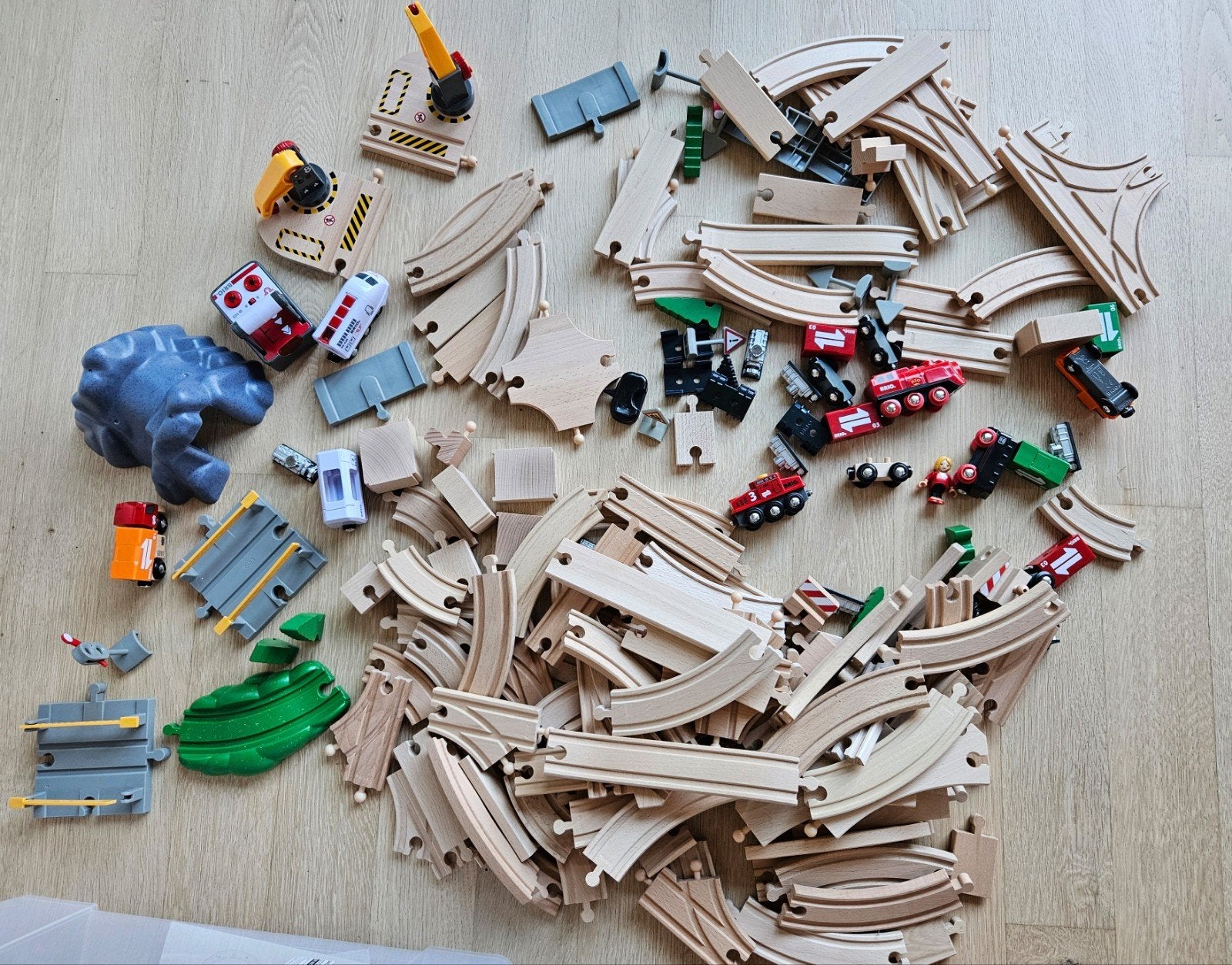 BRIO train set with accessoires Big, Ophalen, Gebruikt, Afstandsbediening
