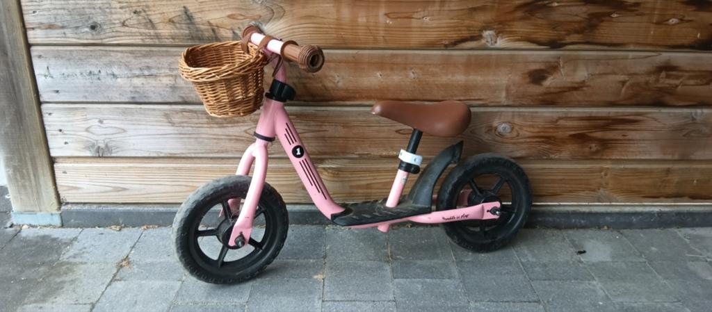 2 loopfietsen en 2 trapfietsen maat 12", Ophalen, Minder dan 16 inch