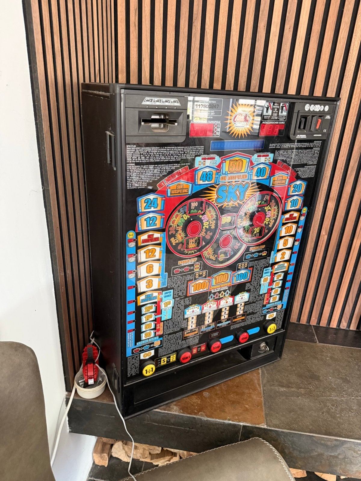 Bally sky gokkast, Verzamelen, Automaten | Gokkasten en Fruitautomaten, Euro, Ophalen, Gebruikt