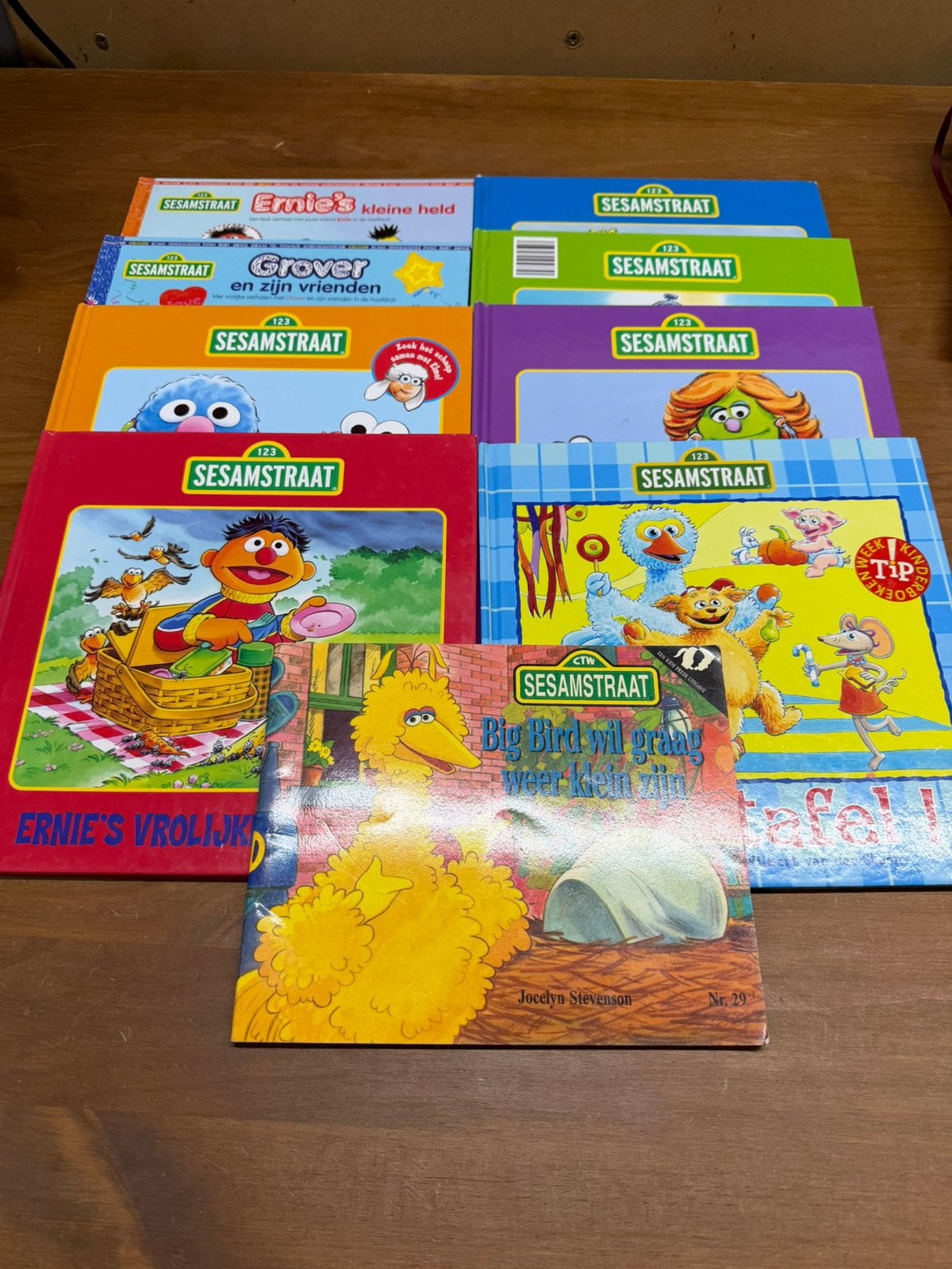 Grote bundel sesamstraat voorleesboeken, Ophalen of Verzenden, Zo goed als nieuw, Fictie algemeen