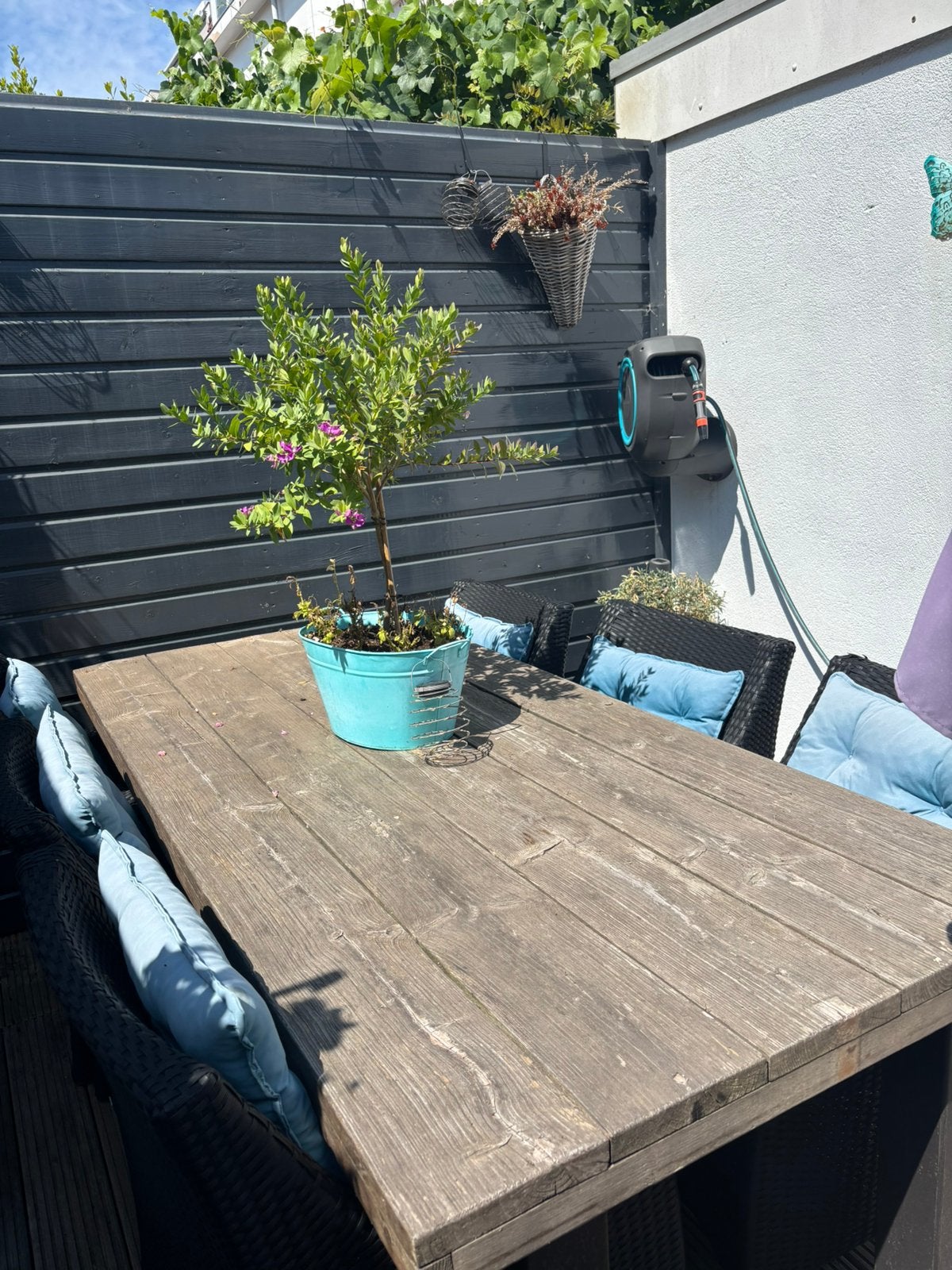 Mooie eettafel, Ophalen, Gebruikt, Rechthoekig, Hout