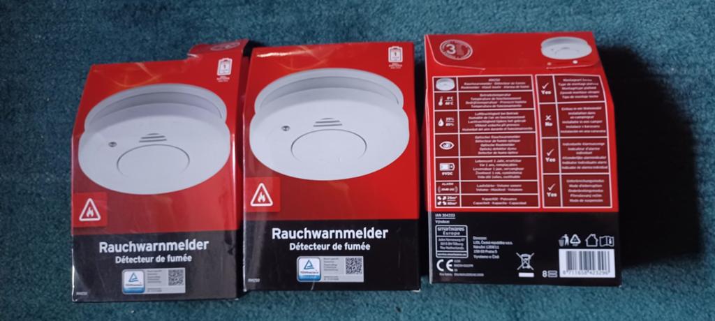 Nieuw in doos, 3 stuks rookmelders., Ophalen of Verzenden, Nieuw, Multimeter