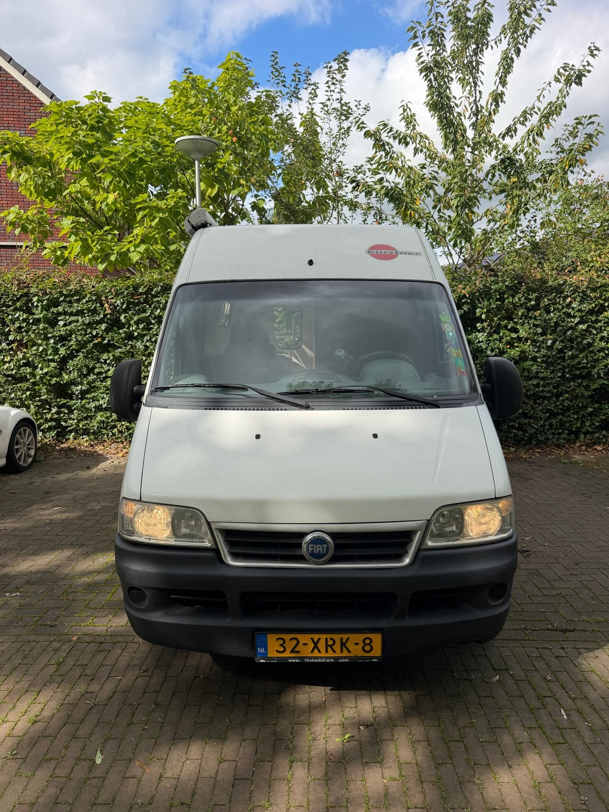 Fiat Ducato 2.3 JTD Zelfbouw Camper, Caravans en Kamperen, Buscamper of Camperbus, Fiat, Tot en met 2, Treinzit