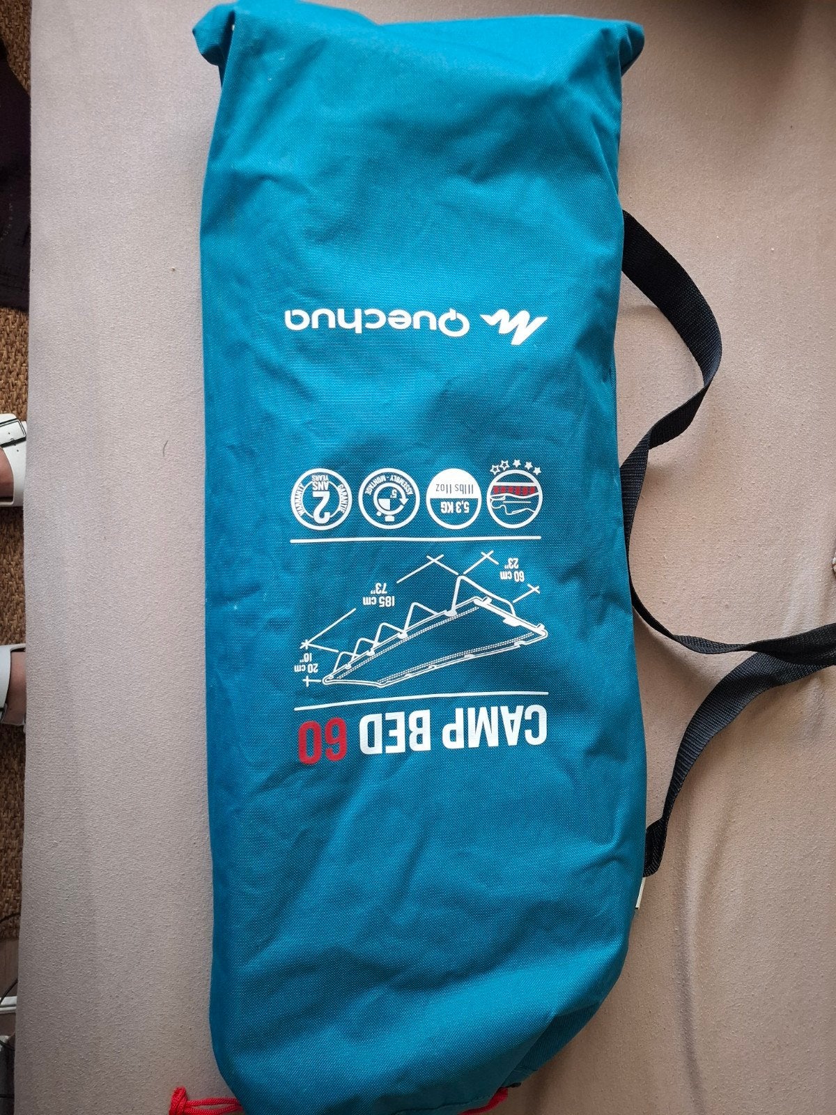 Quechua veldbed, Ophalen, Zo goed als nieuw