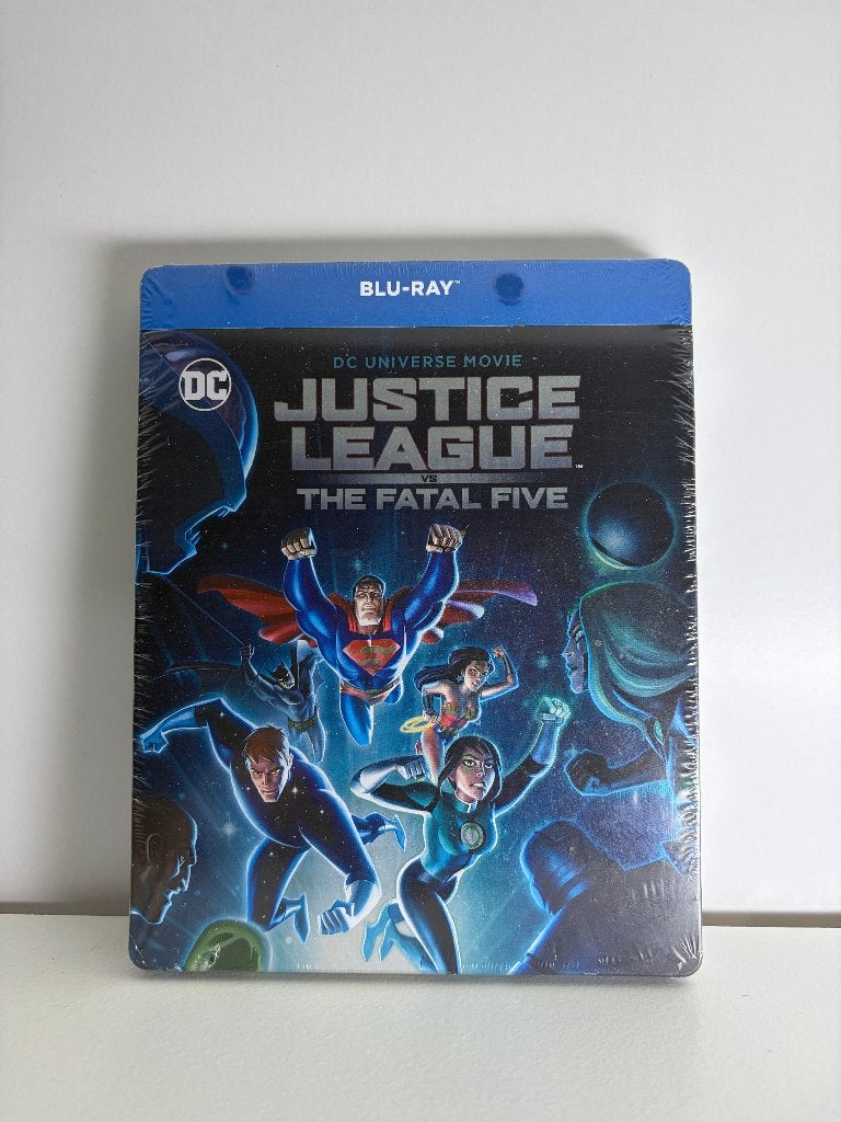 Justice League vs. The Fatal Five Blu-ray Steelbook Sealed, Engels, Film, Engels, Ophalen of Verzenden