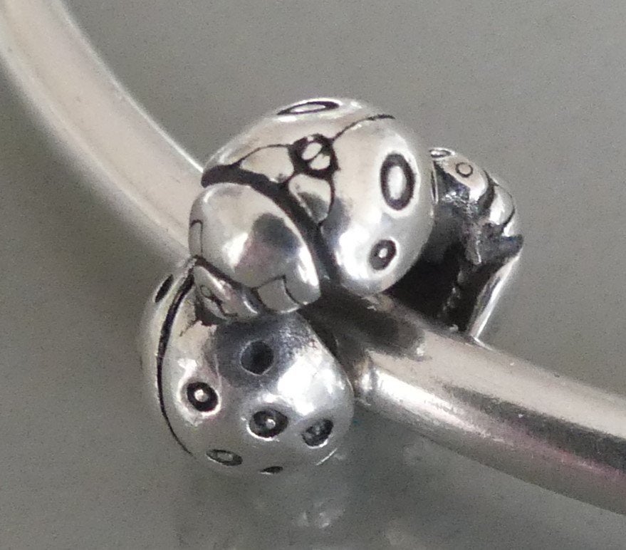 Trollbeads LIEVEHEERSBEESTJES, Sieraden, Tassen en Uiterlijk, Bedels, Gebruikt, -, Verzenden, -